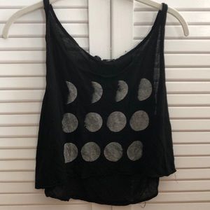 Brandy Melville moon phase t shirt